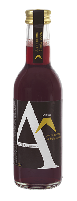 Jus de pomme & fruits rouges