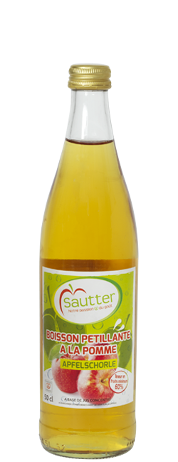 Boisson pétillante à la pomme (Apfelschorle)
