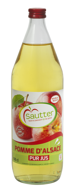 Pur jus de pomme Sautter Alsace