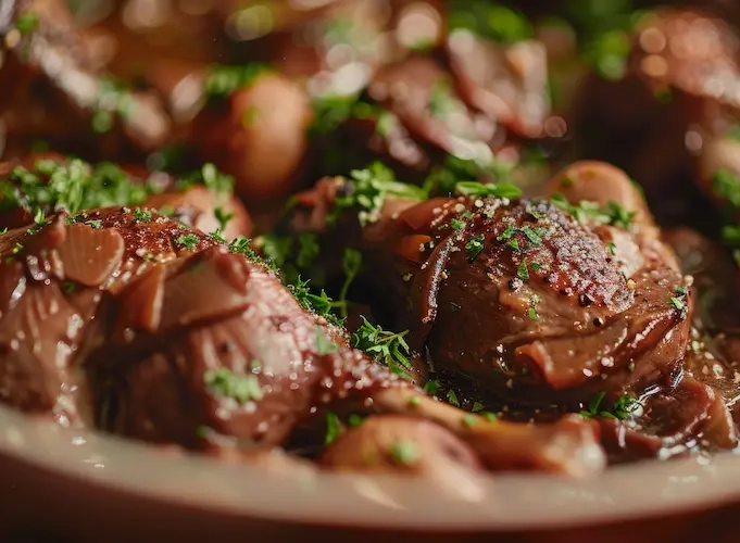 Joues de porc braisées au cidre 4%