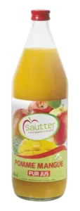 Pur jus de pomme et de mangue