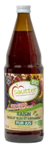 Jus de raisin biologique "Muscat Katharina"