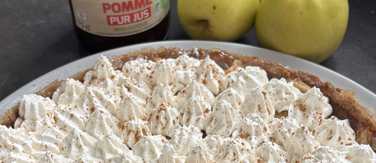 Tarte au jus de pomme