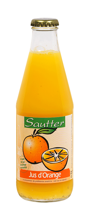 Jus Orange à base de concentré